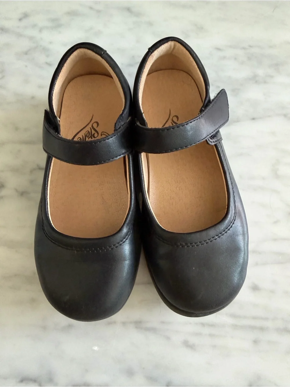 Classic Black Mary Jane Kids Shoes